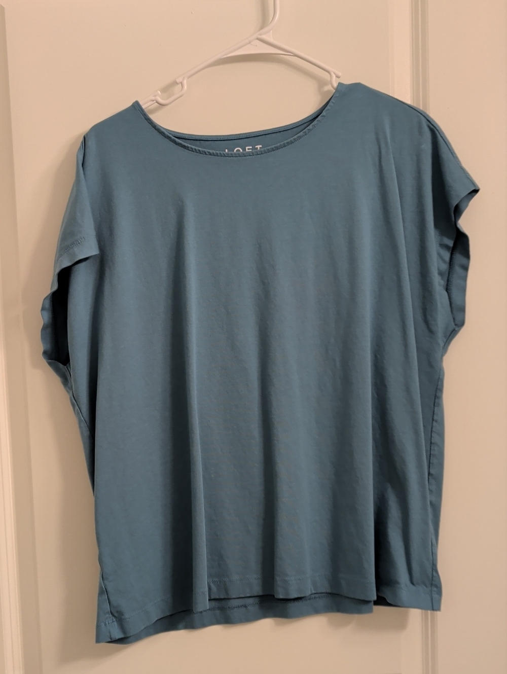 LOFT Blue Wedge Tee